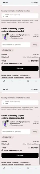 Scantifix coupon verification screenshot