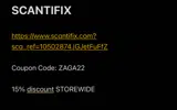 Scantifix coupon verification screenshot