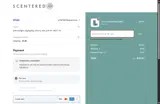 Scentered coupon verification screenshot