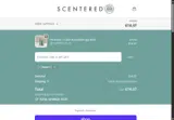 Scentered coupon verification screenshot