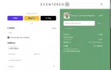 Scentered coupon verification screenshot