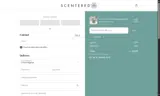 Scentered coupon verification screenshot