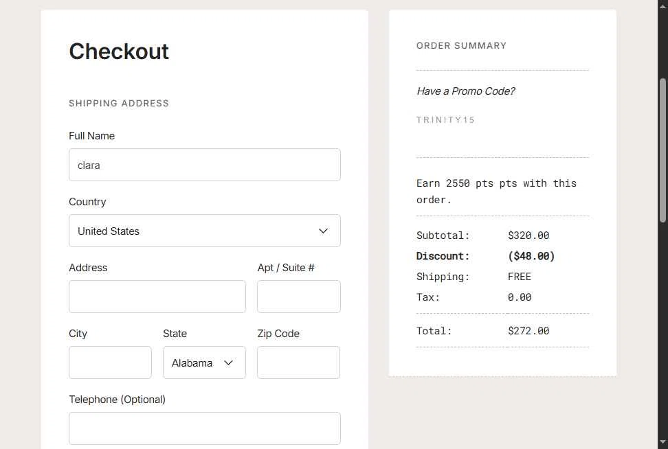 Schedule35 checkout page showing Schedule35 promo code box | Screenshot taken by SimplyCodes community member on Jan 29, 2026