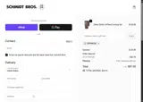Schmidt Bros coupon verification screenshot