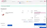 SHWELCOME coupon verification screenshot