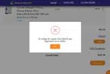 FALLBACK coupon verification screenshot