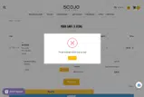 Scojo coupon verification screenshot