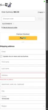 BLACKWEEK15 coupon verification screenshot