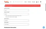 Scott's Dental Supply coupon verification screenshot