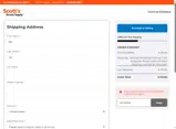 Scott's Dental Supply coupon verification screenshot
