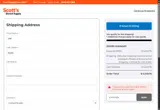 Scott's Dental Supply coupon verification screenshot