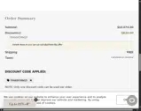 transform25 coupon verification screenshot