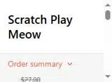 Scratch Play Meow coupon verification screenshot
