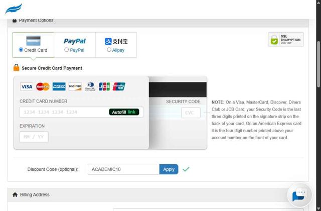 Scribendi checkout page showing Scribendi discount code box | Screenshot taken by SimplyCodes community member on Aug 31, 2025