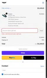 SCS Unlimited coupon verification screenshot