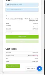CRUSH coupon verification screenshot