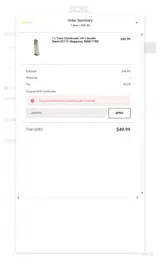 JULY4TH coupon verification screenshot