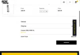 WELCOME10 coupon verification screenshot