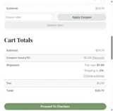 luxury10 coupon verification screenshot