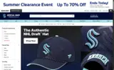 Seattle Kraken Shop coupon verification screenshot