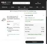 Seattle Sounders FC coupon verification screenshot