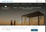 Secrets Resorts & Spas coupon verification screenshot