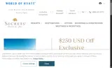 Secrets Resorts & Spas coupon verification screenshot