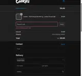 10QIZI coupon verification screenshot