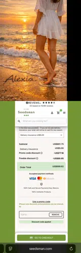 TDF10 coupon verification screenshot