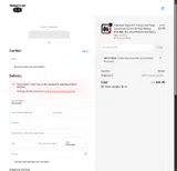 WELCOME10 coupon verification screenshot