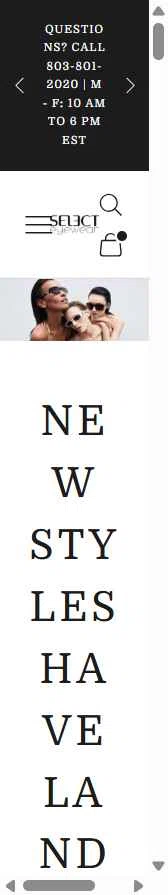 Select Eyewear checkout page showing Select Eyewear discount code box | Screenshot taken by SimplyCodes community member on Jan 15, 2026