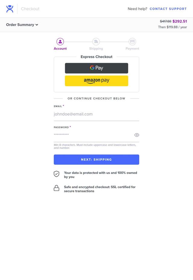 SelfDecode checkout page showing SelfDecode coupon code box | Screenshot taken by SimplyCodes community member on Jul 25, 2025