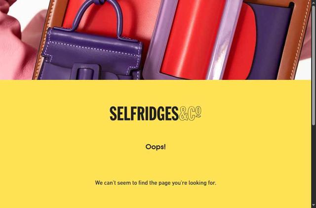 Selfridges checkout page showing Selfridges promo code box | Screenshot taken by SimplyCodes community member on Aug 6, 2025