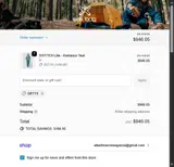 GET15 coupon verification screenshot
