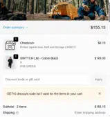GET10 coupon verification screenshot
