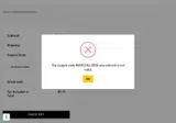 Selle Italia coupon verification screenshot