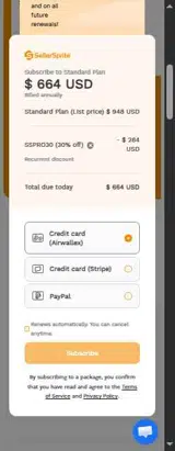 SSPRO30 coupon verification screenshot