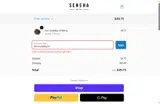 Sencha Tea Bar coupon verification screenshot