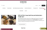 Sencha Tea Bar coupon verification screenshot