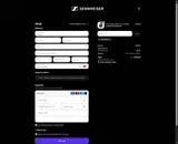 Sennheiser AU coupon verification screenshot