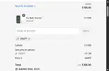 10%OFF coupon verification screenshot