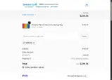 SENS10 coupon verification screenshot