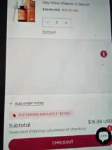 Glitzandglamour13 coupon verification screenshot