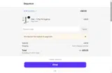 Sequence coupon verification screenshot