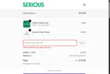 CYBER10 coupon verification screenshot