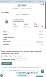 WEMISSYOU coupon verification screenshot