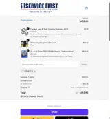 service10 coupon verification screenshot