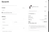 SEVENTHLOVE coupon verification screenshot