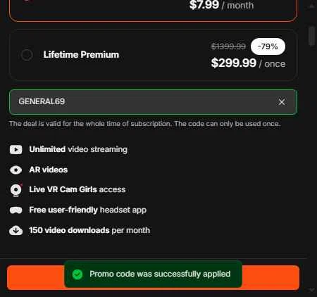 SexLikeReal checkout page showing SexLikeReal promo code box | Screenshot taken by SimplyCodes community member on Dec 16, 2025