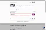 FREEDOM coupon verification screenshot